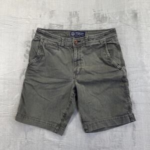 American‎ Eagle Active Flex Chino Shorts Men's Size 31 Dark Gray Shorts